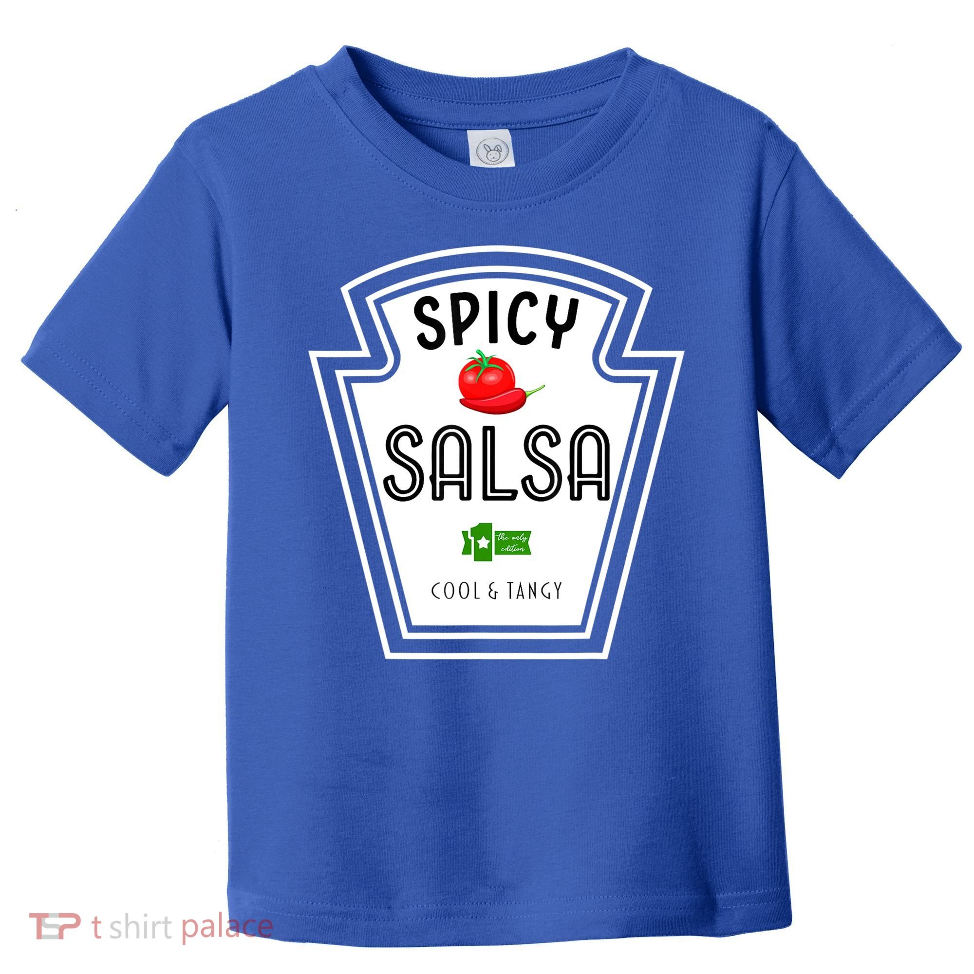 Funny Group Condiment Team Halloween Costume Spicy Salsa Toddler T-Shirt