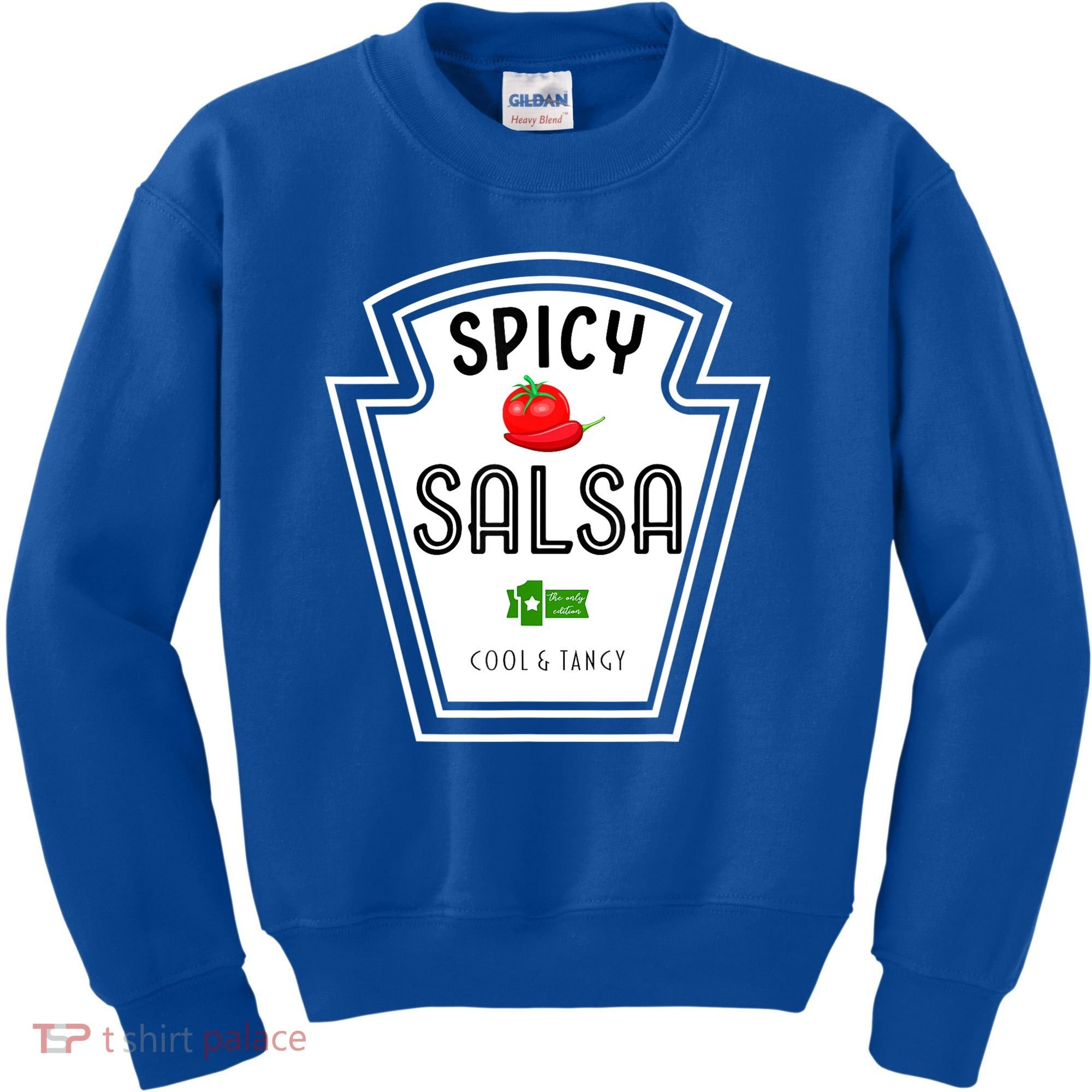 Funny Group Condiment Team Halloween Costume Spicy Salsa Kids Sweatshirt