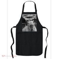 Funny Graphic Capybara Selfie With Ufos Weird Apron thumb 0