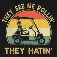 Funny Golf Cart It's a Villages Thing Golf Car Humor Hoodie thumb 2