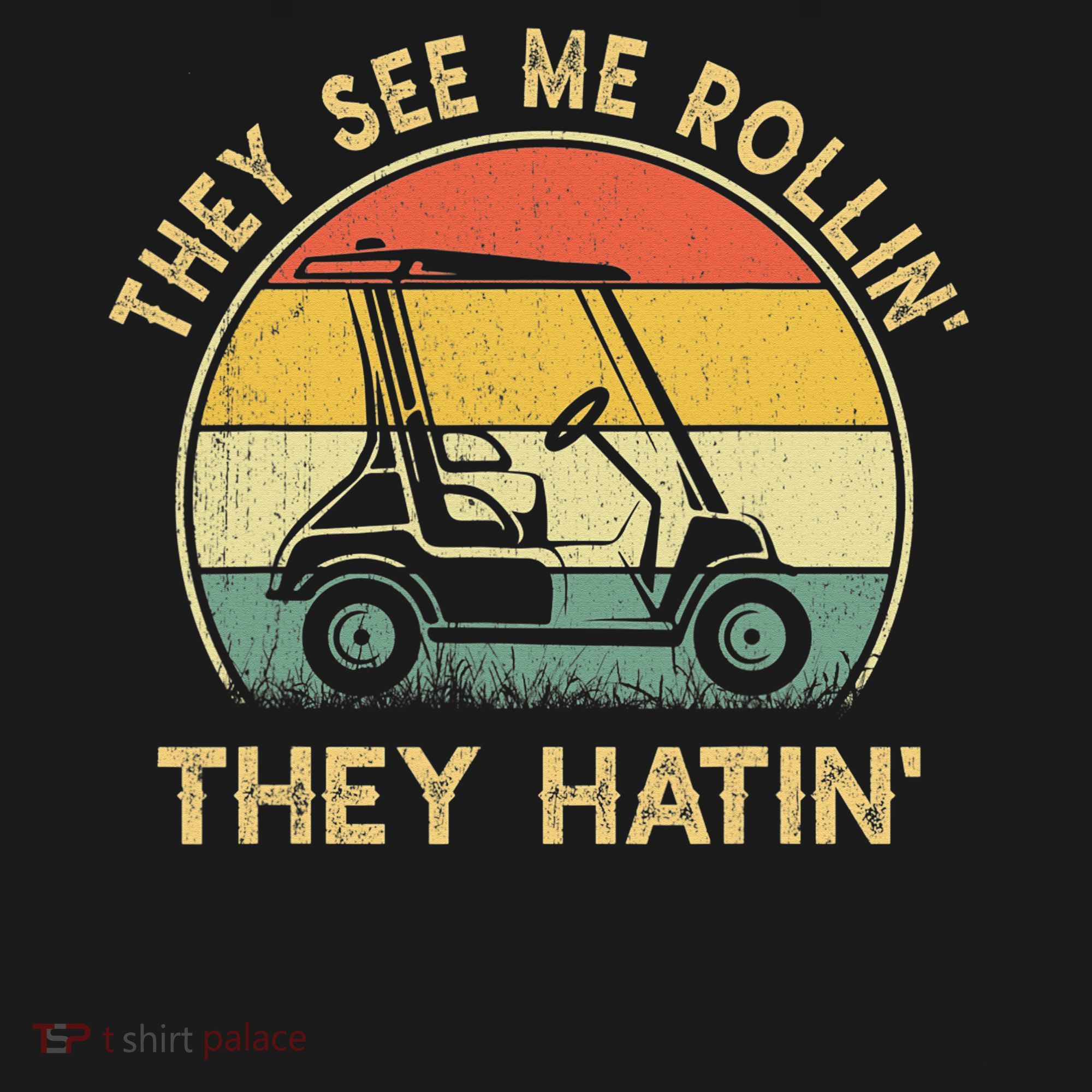 Funny Golf Cart It's a Villages Thing Golf Car Humor Hoodie