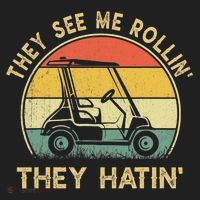 Funny Golf Cart It's a Villages Thing Golf Car Humor Hat thumb 2