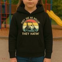 Funny Golf Cart It's a Villages Thing Golf Car Humor Kids Hoodie thumb 3