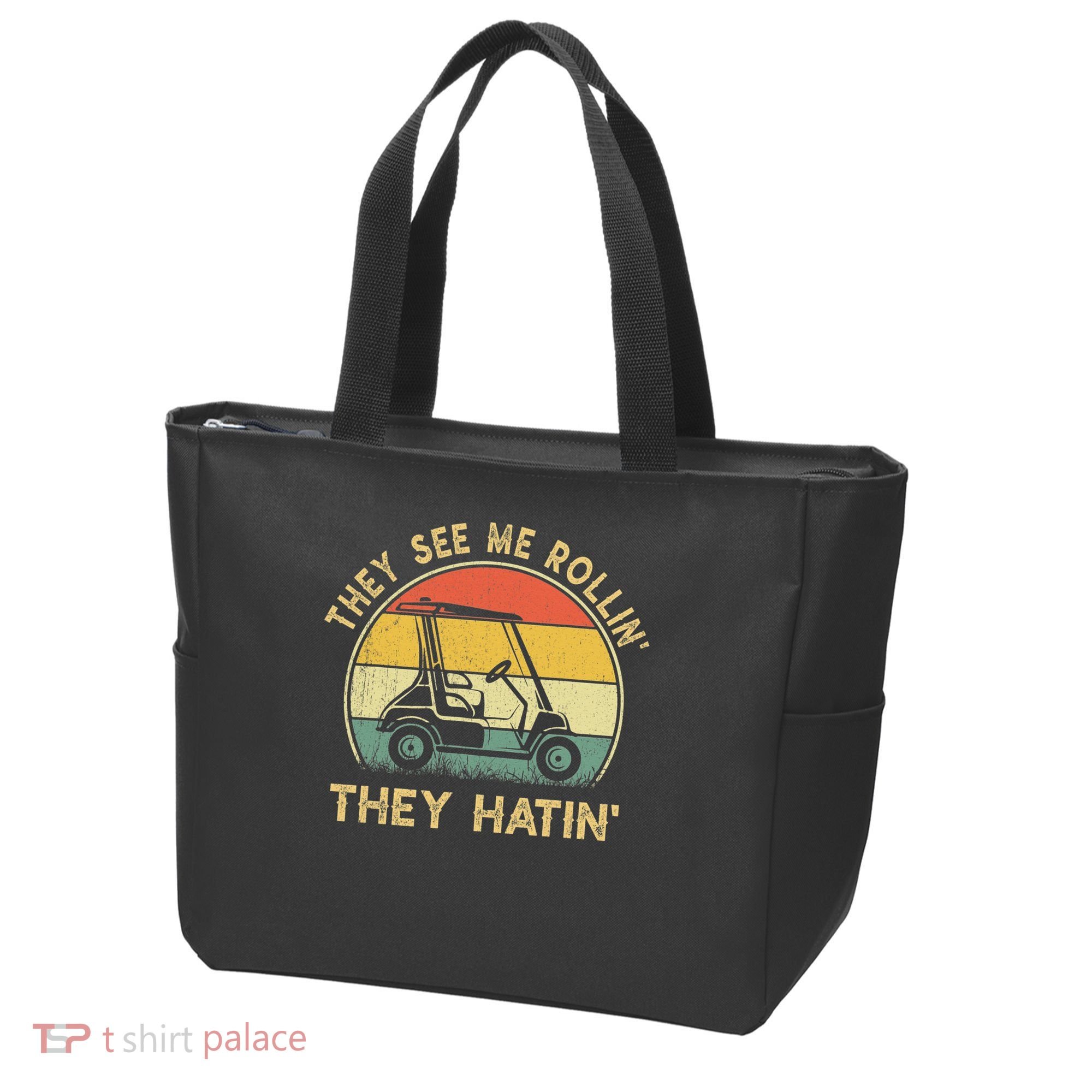 Funny Golf Cart It's a Villages Thing Golf Car Humor Tote Bag
