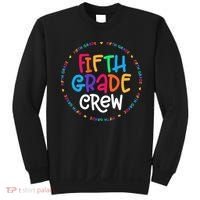 Fifth Grade Crew 5th Grade Back To School Teacher Sweatshirt thumb 0
