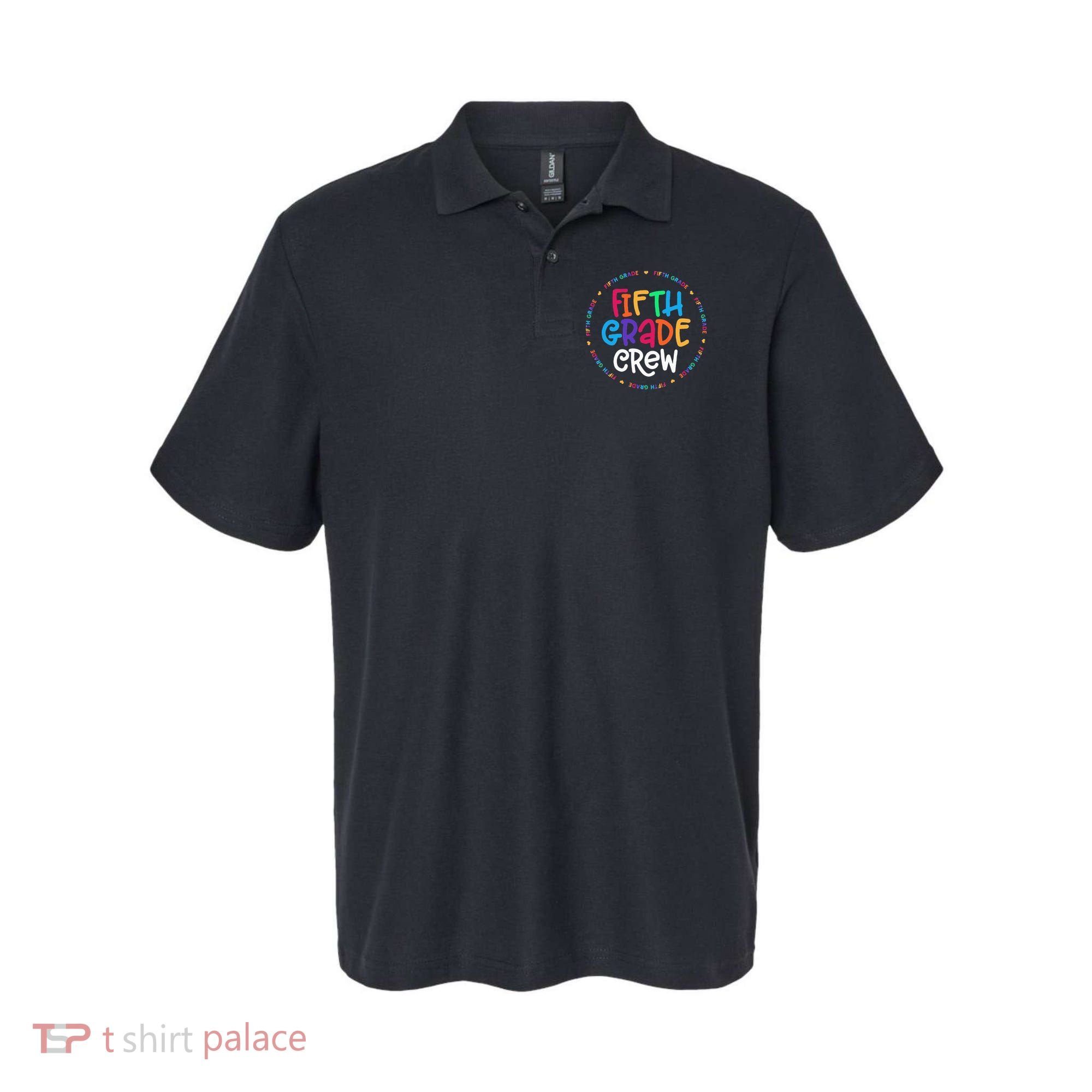 Fifth Grade Crew 5th Grade Back To School Teacher Polo