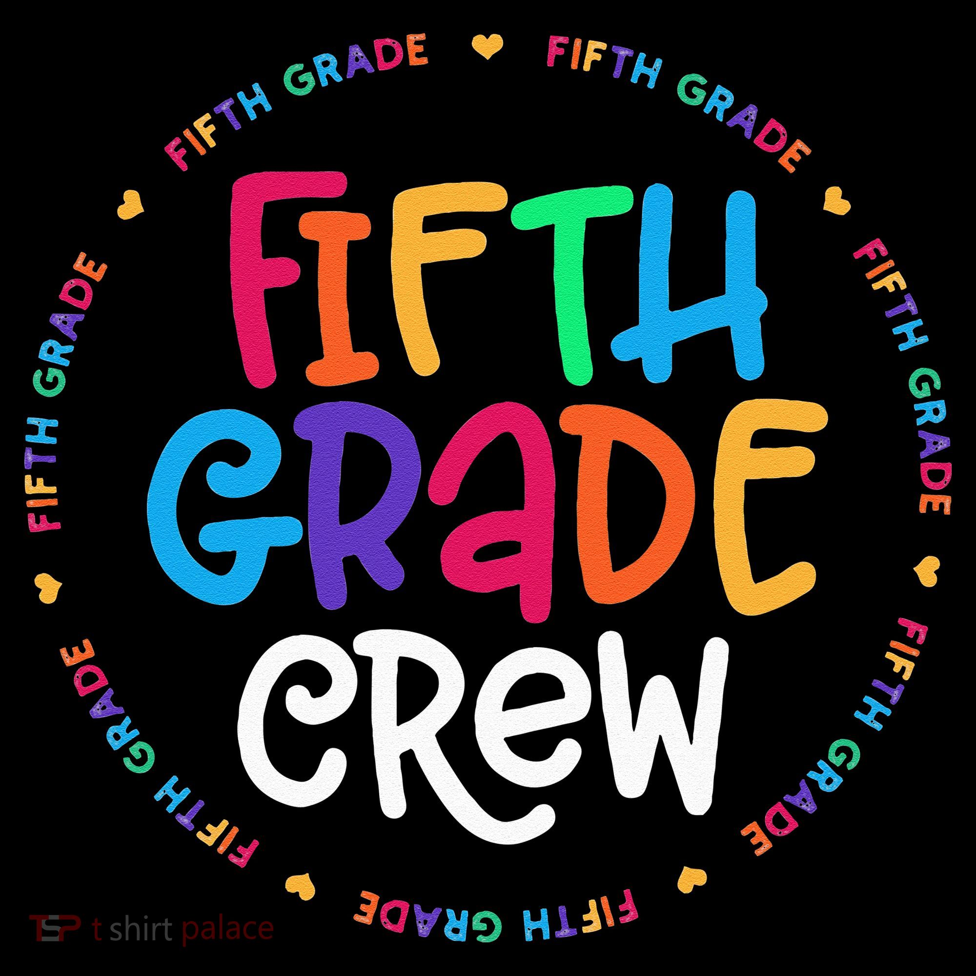 Fifth Grade Crew 5th Grade Back To School Teacher Women's Hoodie
