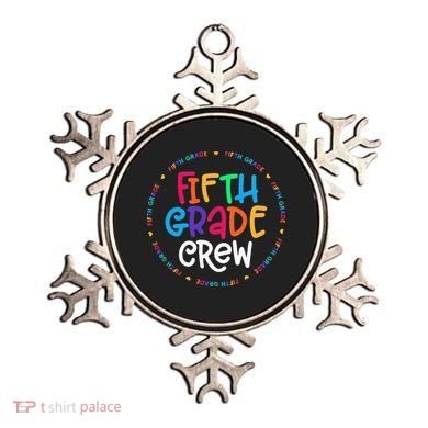 Fifth Grade Crew 5th Grade Back To School Teacher Ornament