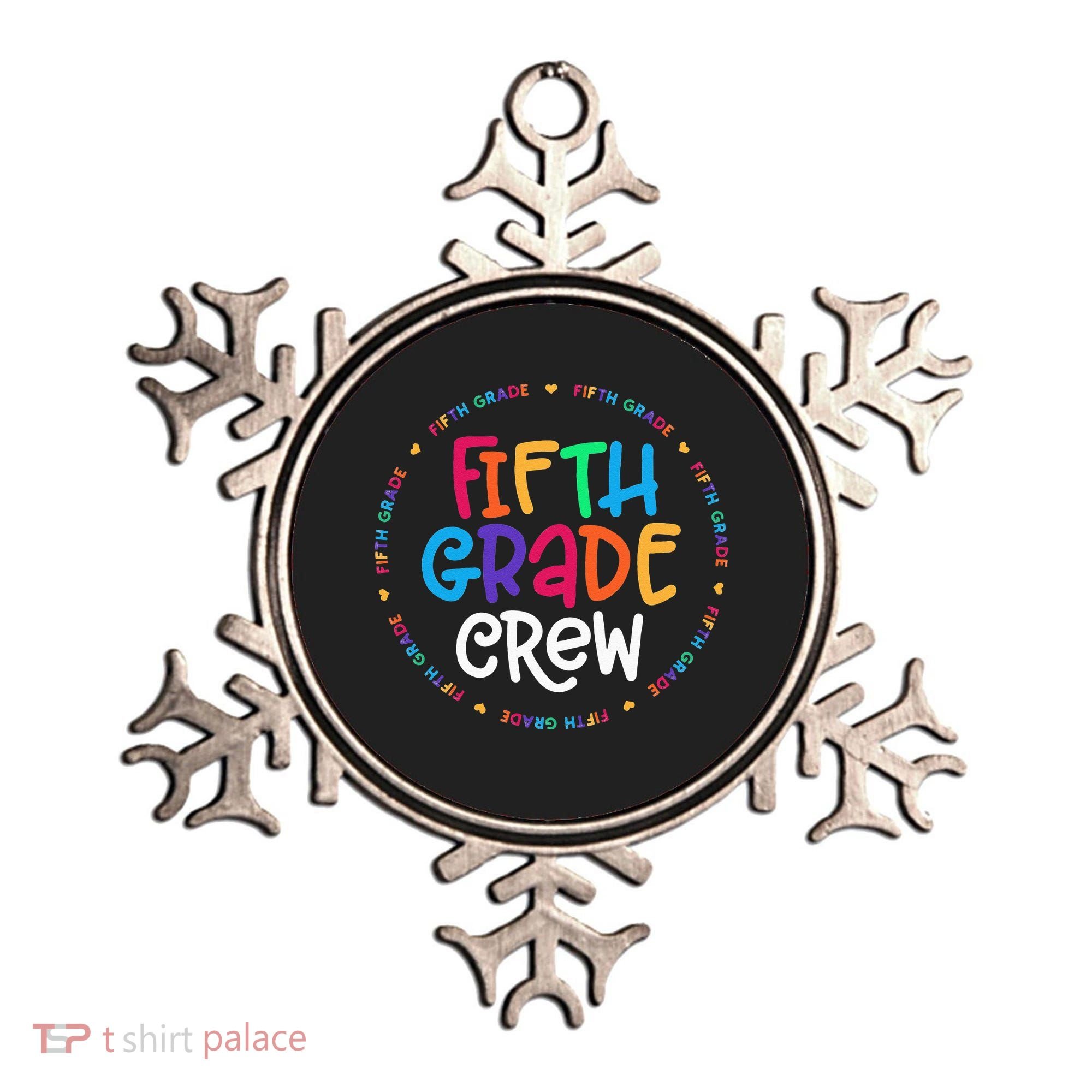 Fifth Grade Crew 5th Grade Back To School Teacher Ornament