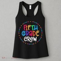 Fifth Grade Crew 5th Grade Back To School Teacher Women's Tank Top thumb 3