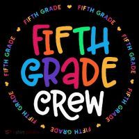 Fifth Grade Crew 5th Grade Back To School Teacher Toddler T-Shirt thumb 4