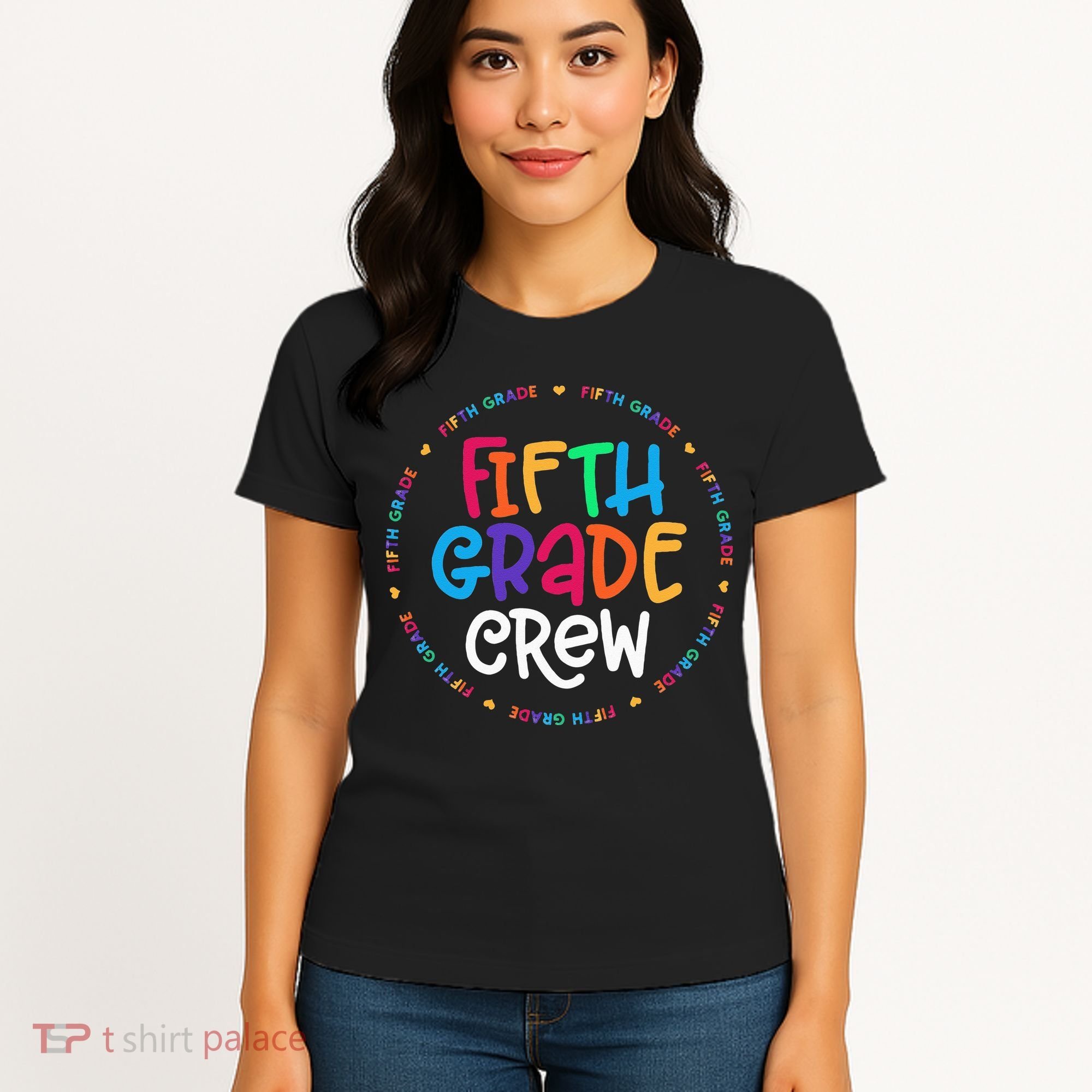 Fifth Grade Crew 5th Grade Back To School Teacher Women's T-Shirt