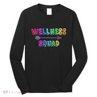 Fitness Gym Crew Health Trainer Tribe WELLNESS Coach Squad Long Sleeve Shirt thumb 0
