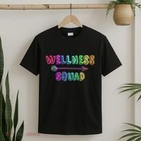 Fitness Gym Crew Health Trainer Tribe WELLNESS Coach Squad T-Shirt thumb 2