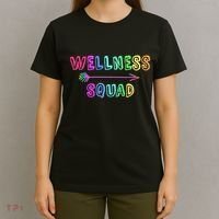 Fitness Gym Crew Health Trainer Tribe WELLNESS Coach Squad T-Shirt thumb 4