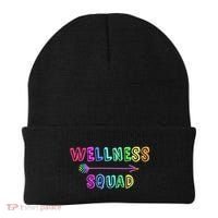 Fitness Gym Crew Health Trainer Tribe WELLNESS Coach Squad Beanie thumb 0
