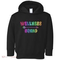 Fitness Gym Crew Health Trainer Tribe WELLNESS Coach Squad Toddler Hoodie thumb 0
