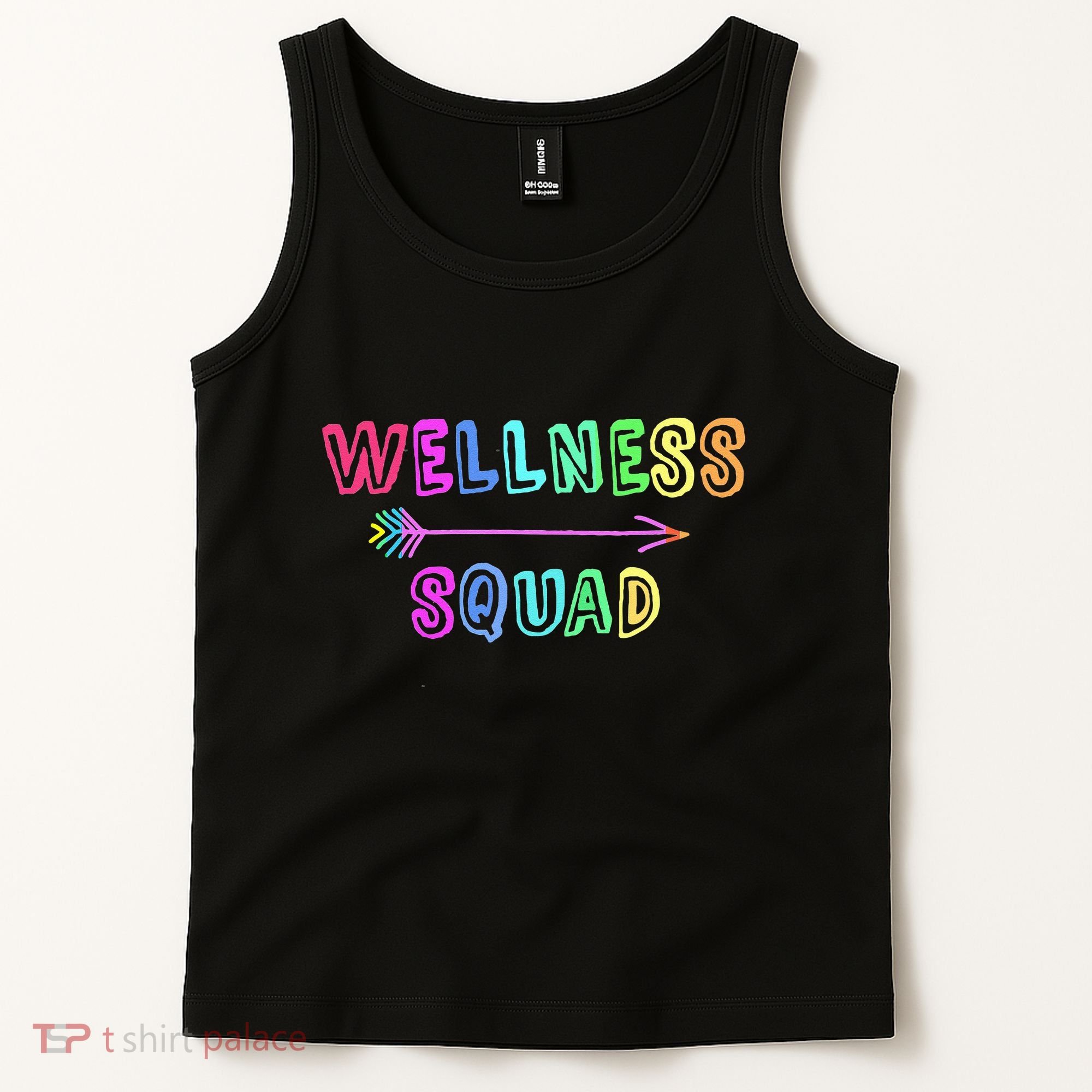 Fitness Gym Crew Health Trainer Tribe WELLNESS Coach Squad Tank Top