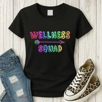 Fitness Gym Crew Health Trainer Tribe WELLNESS Coach Squad Women's T-Shirt thumb 3
