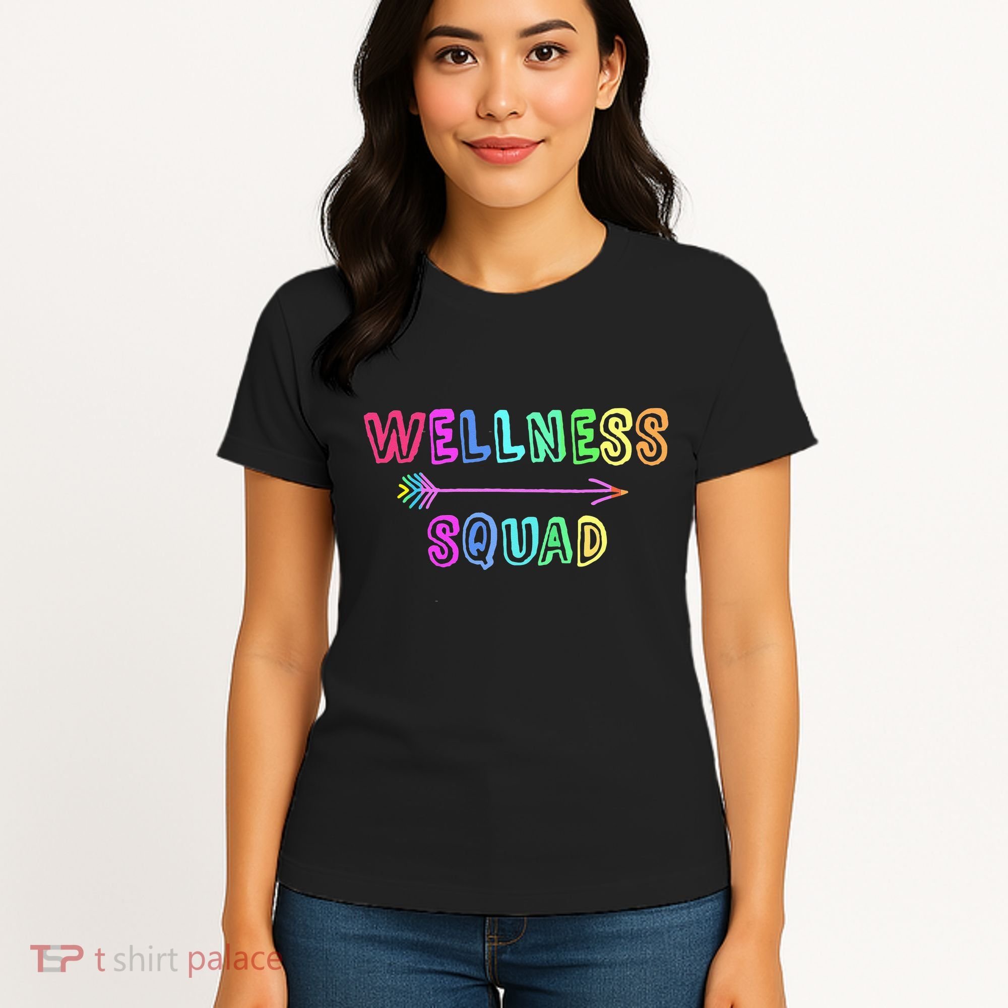 Fitness Gym Crew Health Trainer Tribe WELLNESS Coach Squad Women's T-Shirt