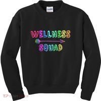 Fitness Gym Crew Health Trainer Tribe WELLNESS Coach Squad Kids Sweatshirt thumb 0