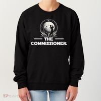 Funny Golfer Commissioner Golf League Golfing Sport Women's Sweatshirt thumb 0