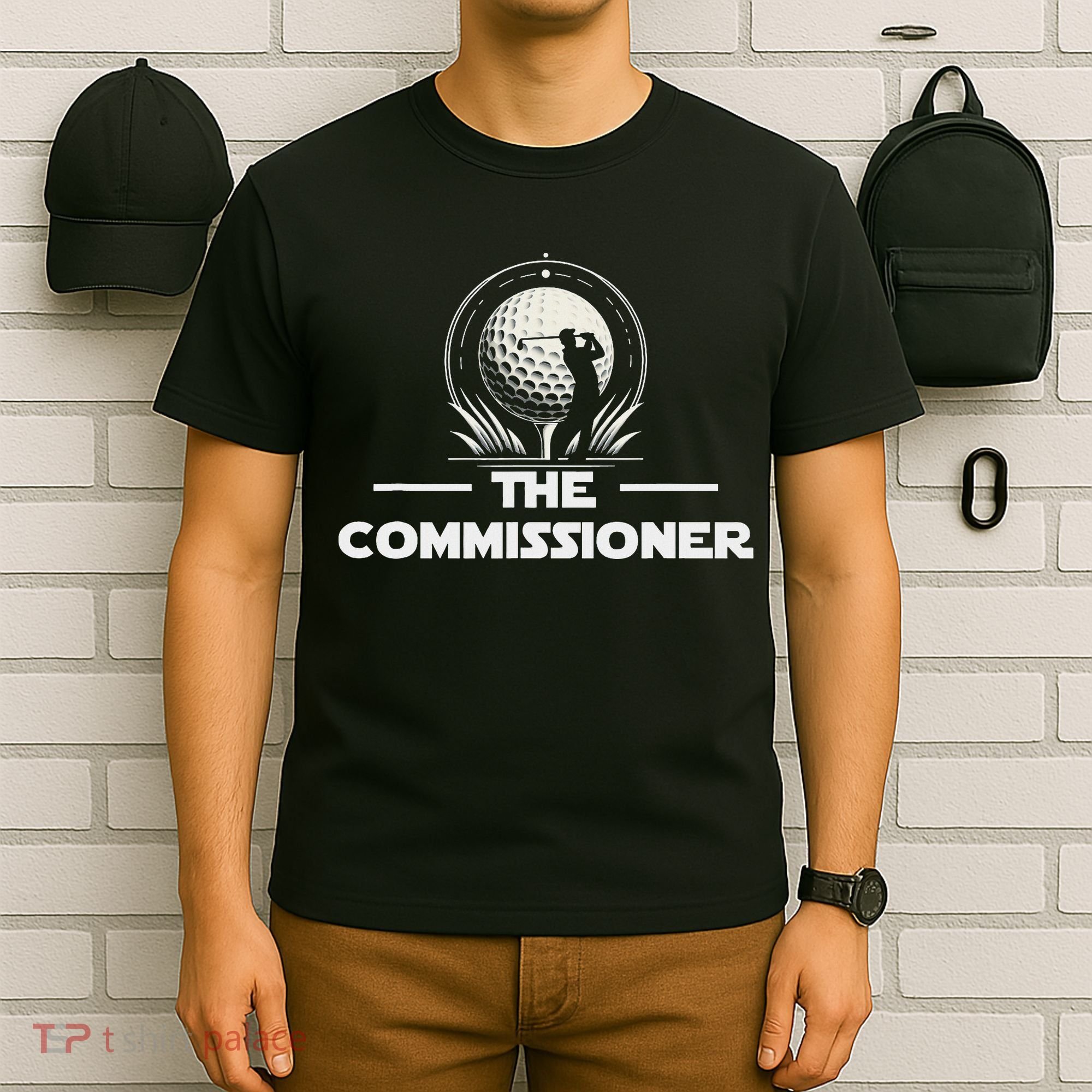 Funny Golfer Commissioner Golf League Golfing Sport T-Shirt