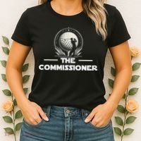 Funny Golfer Commissioner Golf League Golfing Sport Women's T-Shirt thumb 2