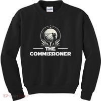Funny Golfer Commissioner Golf League Golfing Sport Kids Sweatshirt thumb 0