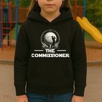 Funny Golfer Commissioner Golf League Golfing Sport Kids Hoodie thumb 3