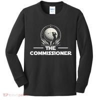 Funny Golfer Commissioner Golf League Golfing Sport Kids Long Sleeve Shirt thumb 0