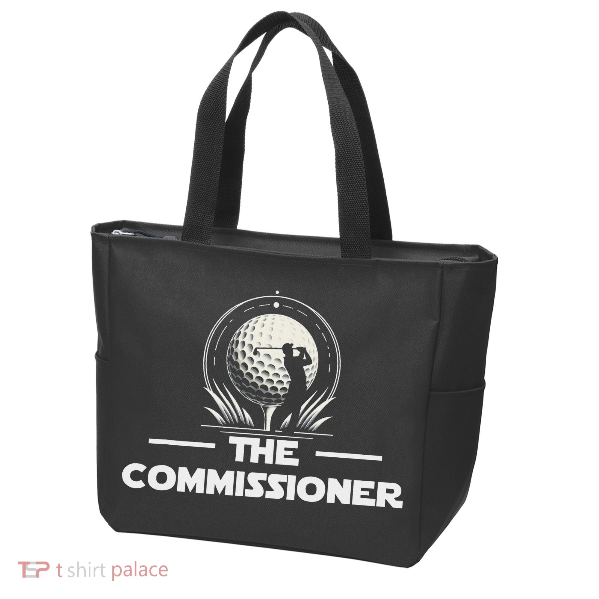Funny Golfer Commissioner Golf League Golfing Sport Tote Bag