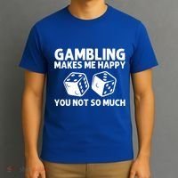 Funny Gambling Casino Lovers Gambler Las Vegas Meaningful Gift T-Shirt thumb 3