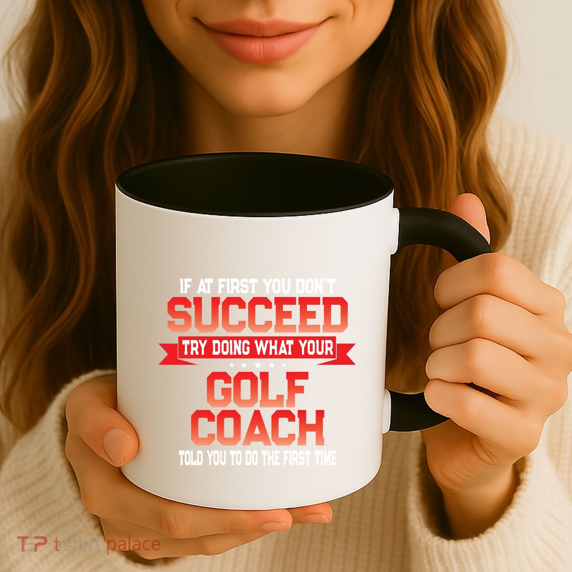 Fun Golf Coach Gift Funny Golfing Coaches Quote Great Gift Coffee Mug