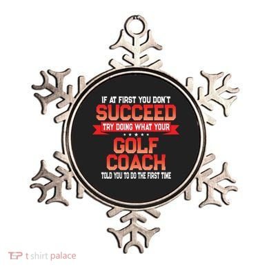 Fun Golf Coach Gift Funny Golfing Coaches Quote Great Gift Ornament