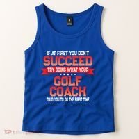 Fun Golf Coach Gift Funny Golfing Coaches Quote Great Gift Tank Top thumb 2