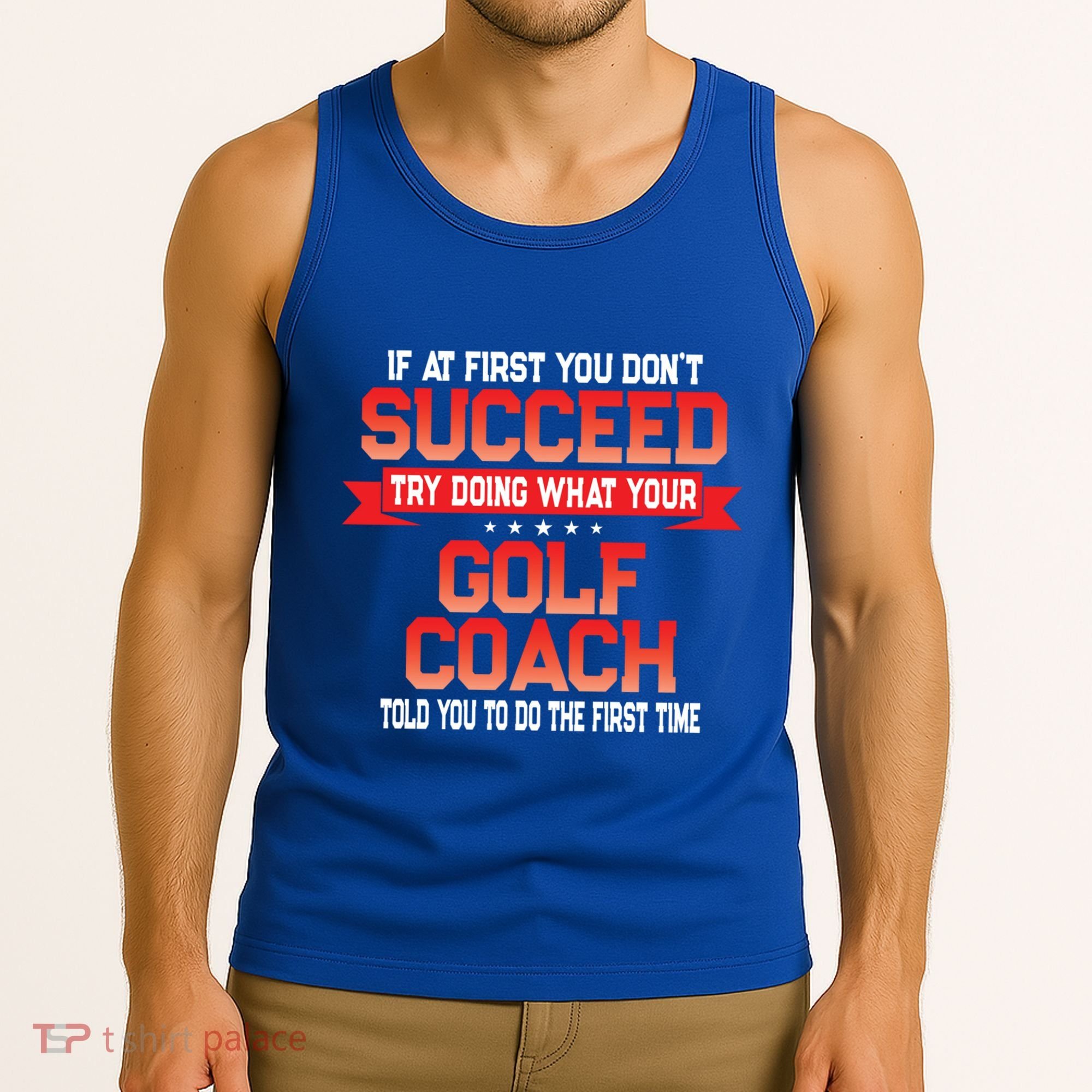 Fun Golf Coach Gift Funny Golfing Coaches Quote Great Gift Tank Top