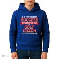 Fun Golf Coach Gift Funny Golfing Coaches Quote Great Gift Kids Hoodie thumb 4