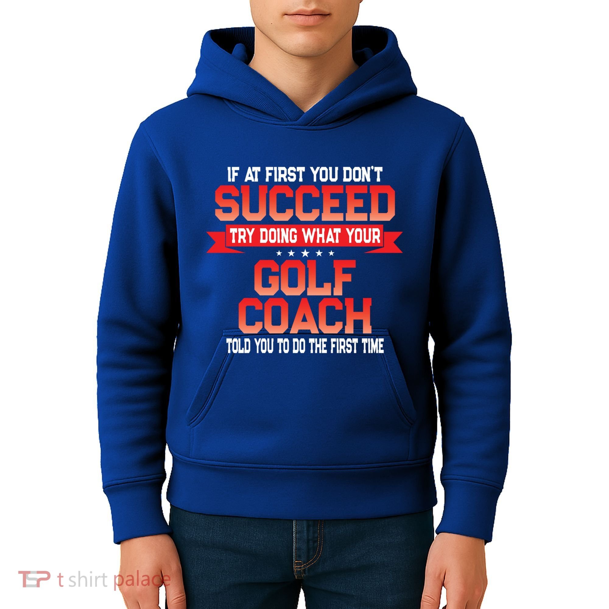 Fun Golf Coach Gift Funny Golfing Coaches Quote Great Gift Kids Hoodie