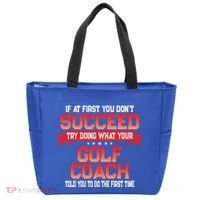Fun Golf Coach Gift Funny Golfing Coaches Quote Great Gift Tote Bag thumb 0