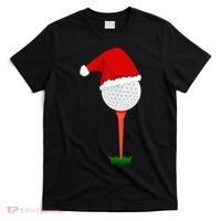 Funny Golfing Christmas Tee Holiday Golf Ball TShirt T-Shirt thumb 0