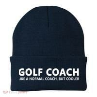 Funny Golf Coach Definition Golf Coach Beanie thumb 0