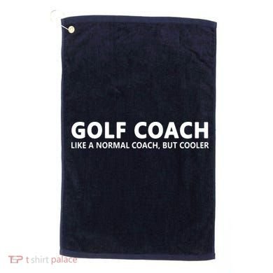 Funny Golf Coach Definition Golf Coach Golf Towel