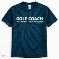 Funny Golf Coach Definition Golf Coach Kids Tie-Dye T-Shirt thumb 0