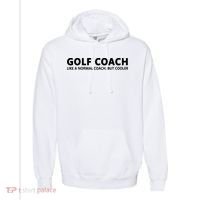 Funny Golf Coach Definition Golf Coach Comfort Colors Garment-Dyed Hooded Sweatshirt thumb 0