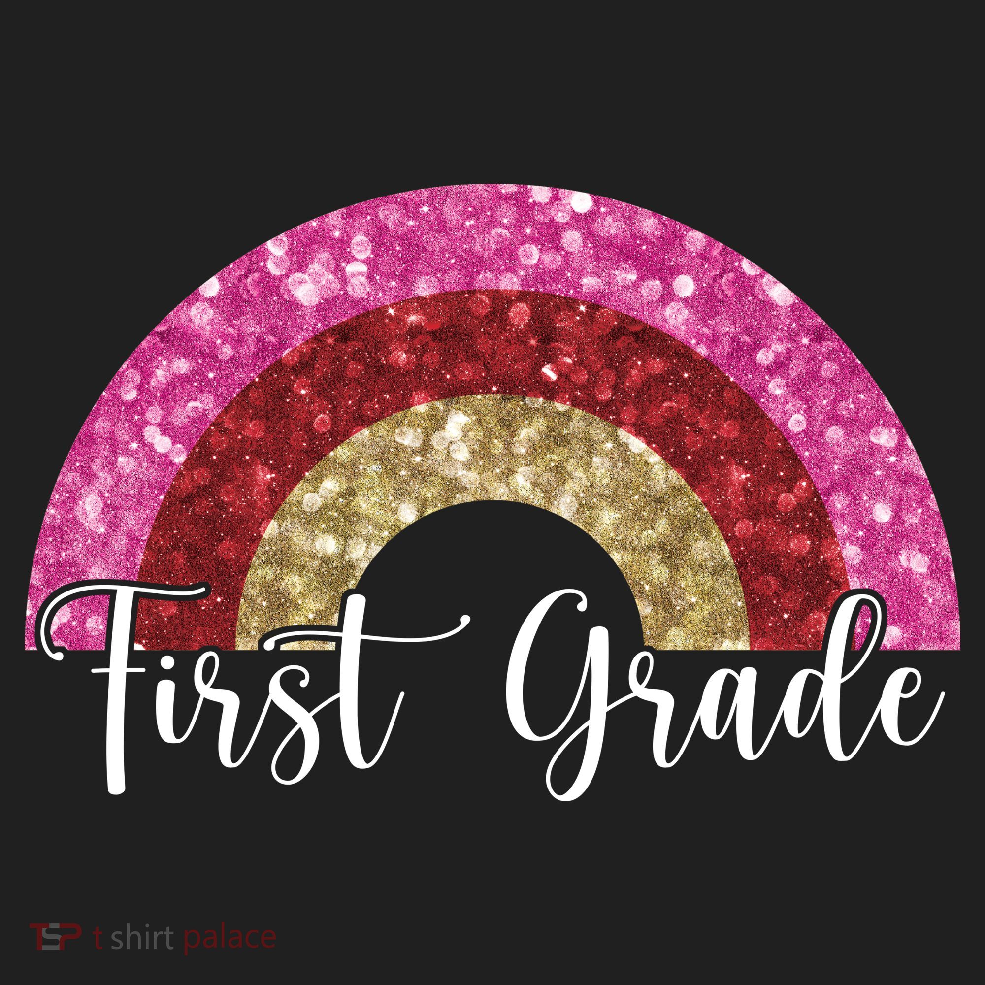 First Grade Cute Rainbow Back To School Women's Sweatshirt