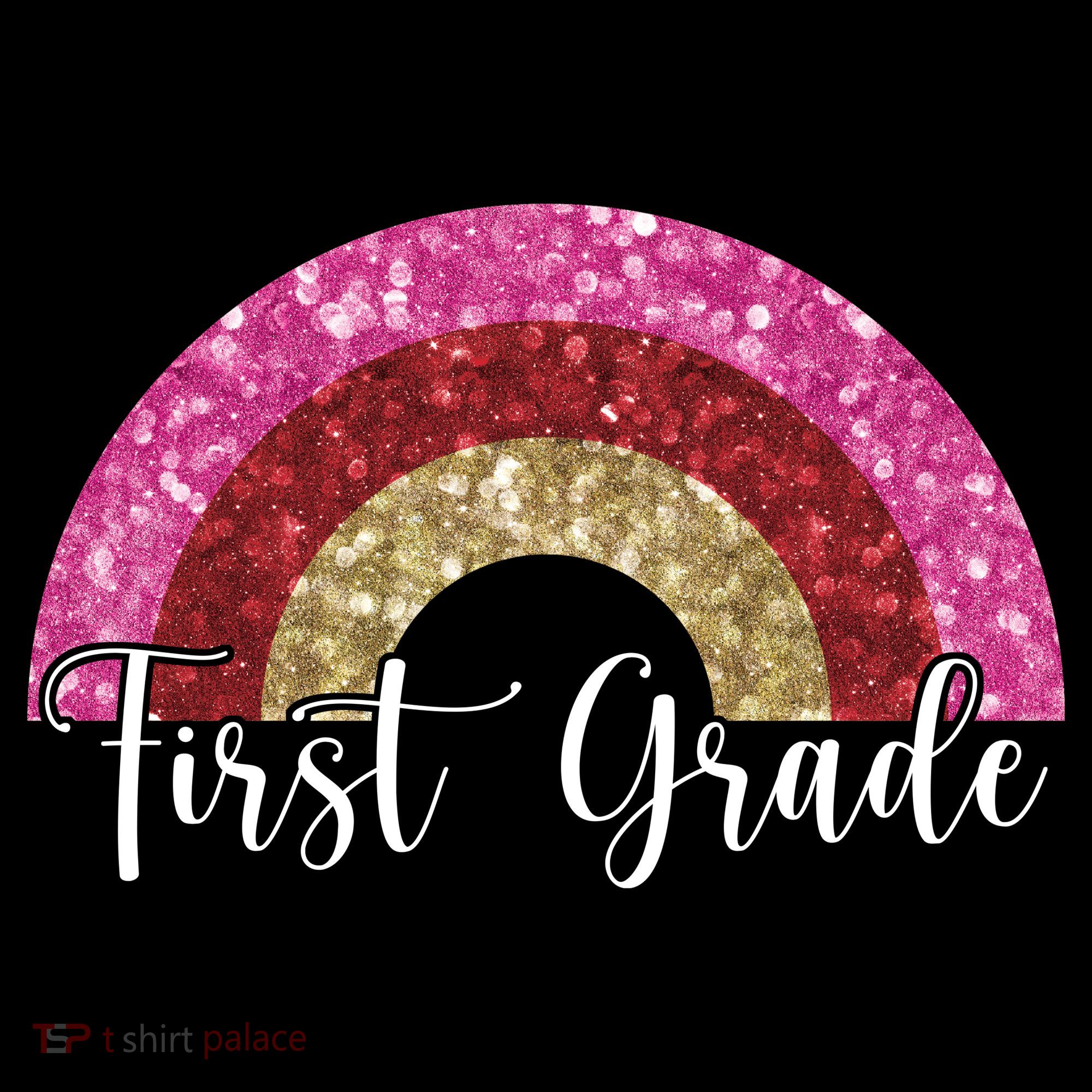 First Grade Cute Rainbow Back To School Toddler Hoodie