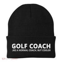 Funny Golf Coach Definition Golf Coach Beanie thumb 0
