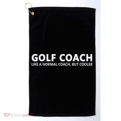 Funny Golf Coach Definition Golf Coach Golf Towel