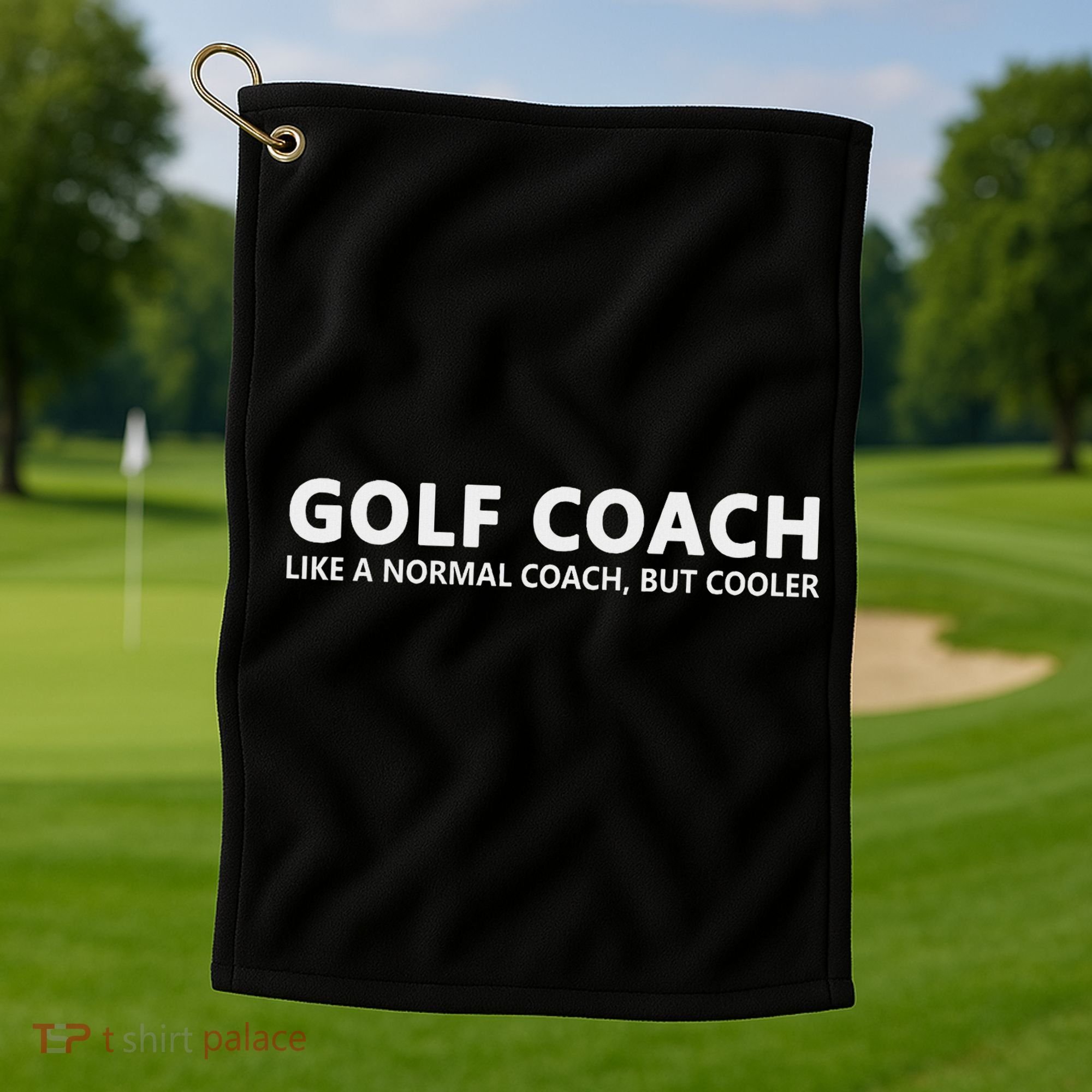 Funny Golf Coach Definition Golf Coach Golf Towel